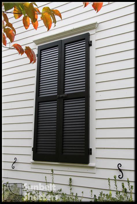 exterior window shutters that open and close